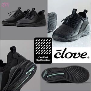 Clove NWOB Classic Core‎ Sneakers Healthcare Worker All Black Option Size 6.5